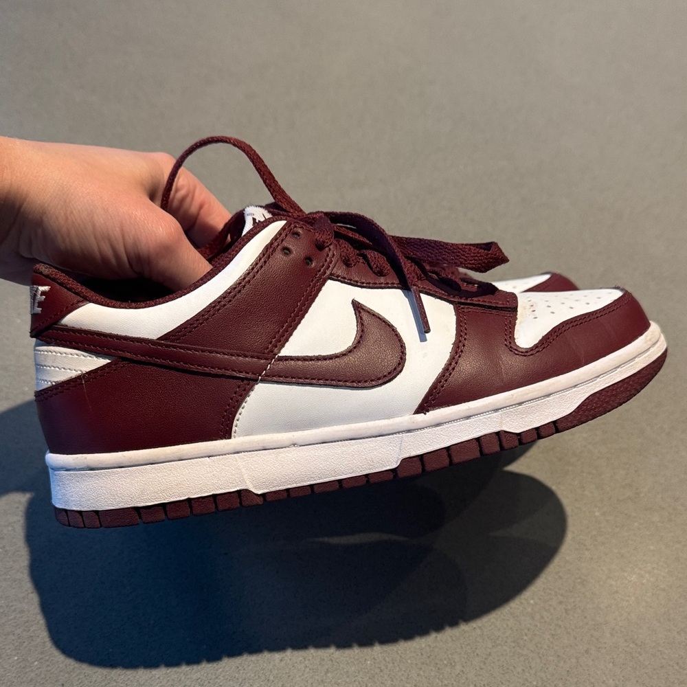 Nike Kids BRAND NEW Burgundy and White Sneakers